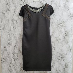 🎁 Worthington black Dress Size 4 With silver accents